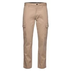Pantalon Cargo Calvin Klein Skinny Washed En Coton Sable