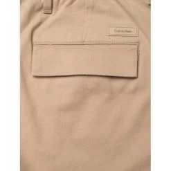 Pantalon Cargo Calvin Klein Skinny Washed En Coton Sable -Passons à la mode masculine ! 112109 144630vt pantalon cargo calvin klein skinny washed en coton sable 04 600x600