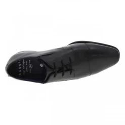 Derbies Bugatti En Cuir Lisse Noir Brillant à Talon Décroché Bas Et Lacets Ronds -Passons à la mode masculine ! 112497 18576ch derbies bugatti en cuir lisse noir brillant a talon decroche bas et lacets ronds 05 600x600