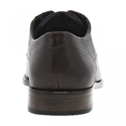 Derbies Bugatti En Cuir Patiné Marron Café à Talon Décroché Bas Et Lacets Ronds -Passons à la mode masculine ! 112511 18590ch derbies bugatti en cuir patine marron cafe a talon decroche bas et lacets ronds 04 600x600