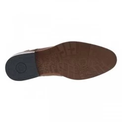 Derbies à Talon Plat Bugatti En Cuir Cognac -Passons à la mode masculine ! 112520 18599ch derbies a talon plat bugatti en cuir cognac 06 600x600