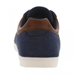 Baskets Basses Bullboxer En Toile Bleu Marine à Semelle Plate Vulcanisée -Passons à la mode masculine ! 112533 18615ch baskets basses bullboxer en toile bleu marine a semelle plate vulcanisee 04 600x600
