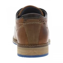 Derbies Bullboxer En Cuir Patiné Marron à Talon Décroché Bas Et à Lacets Ronds Marine -Passons à la mode masculine ! 112535 18617ch derbies bullboxer en cuir patine marron a talon decroche bas et a lacets ronds marine 04 600x600