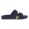 Claquettes Cacatoès Bleu Marine à Semelle Plate Avec Double Bride Moulée Logotypée -Passons à la mode masculine ! 112544 18627ch claquettes cacatoes bleu marine a semelle plate avec double bride moulee logotypee 01 600x600
