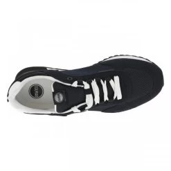 Baskets Colmar Travis En Cuir Suède Bleu Marine Foncé à Semelle Running -Passons à la mode masculine ! 112666 18788ch baskets colmar travis en cuir suede bleu marine fonce a semelle running 05 600x600