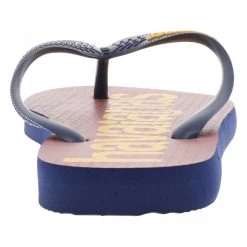 Havaianas Tongs Havaïanas Entre-doigts Bleu Marine Et Bordeaux à Logo Doré -Passons à la mode masculine ! 112713 18891ch tongs havaianas entre doigts bleu marine et bordeaux a logo dore 04 600x600