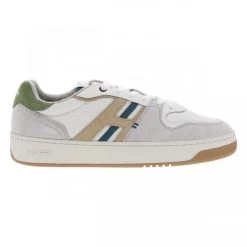 Baskets Basses Hoff En Mesh Et Nubuck Blanc à Semelle Vulcanisée