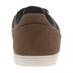 Jack & Jones Baskets Basses Jack And Jones Aspect Cuir Marron à Semelle Plate Beige -Passons à la mode masculine ! 112722 18908ch baskets basses jack and jones aspect cuir marron a semelle plate beige 04 600x600