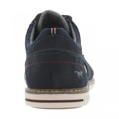 Baskets Basses Avec Des Lacets Ronds Mustang Bleu Marine -Passons à la mode masculine ! 112951 19249ch baskets basses avec des lacets ronds mustang bleu marine 04 600x600