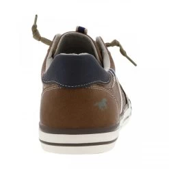 Baskets Basses Mustang En Simili Cuir Marron à Semelle Vulcanisée Plate -Passons à la mode masculine ! 112952 19250ch baskets basses mustang en simili cuir marron a semelle vulcanisee plate 04 600x600