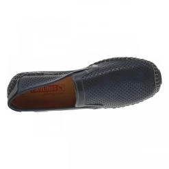 Mocassins Pikolinos Coupe Bateau En Cuir Noir à Soufflets élastiqués -Passons à la mode masculine ! 113065 19368ch mocassins pikolinos coupe bateau en cuir noir a soufflets elastiques 05 600x600