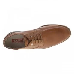 Derbies Pikolinos En Cuir à Talon Plat Et à Lacets Ronds Marron -Passons à la mode masculine ! 113072 19375ch derbies pikolinos en cuir a talon plat et a lacets ronds marron 05 600x600