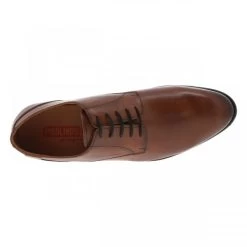 Derbies Pikolinos En Cuir Marron à Semelle Talon Plat Décroché Et à Lacets Ronds -Passons à la mode masculine ! 113079 19382ch derbies pikolinos en cuir marron a semelle talon plat decroche et a lacets ronds 05 600x600