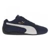 Baskets Basses Puma Speedcat Style Course Automobile En Croûte De Cuir Bleu Marine -Passons à la mode masculine ! 113102 19405ch baskets basses puma speedcat style course automobile en croute de cuir bleu marine 01 600x600