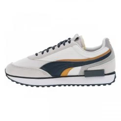 Baskets Puma Gris Et à Lacets Plats -Passons à la mode masculine ! 113109 19412ch baskets puma gris et a lacets plats 03 600x600