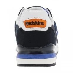 Baskets Basses Redskins Divers Textures Bleues à Talon Renforcé -Passons à la mode masculine ! 113117 19433ch baskets basses redskins divers textures bleues a talon renforce 04 600x600