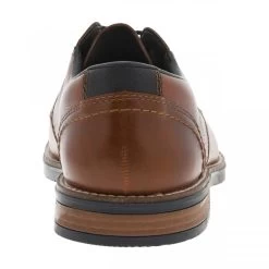 Derbies RIEKER® En Cuir Noisette à Talon Décroché Bas -Passons à la mode masculine ! 113169 19518ch derbies rieker en cuir noisette a talon decroche bas 04 600x600