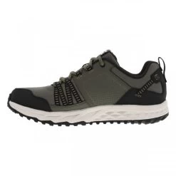 Baskets Running Skechers Olive à Semelle Plate Et à Lacets Rond Olive -Passons à la mode masculine ! 113322 19688ch baskets running skechers olive a semelle plate et a lacets rond olive 03 600x600