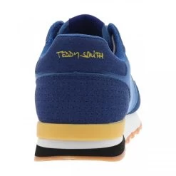 Baskets Basses Teddy Smith En Textile Bleu Jean Rembourré à Semelle Running -Passons à la mode masculine ! 113382 19750ch baskets basses teddy smith en textile bleu jean rembourre a semelle running 04 600x600