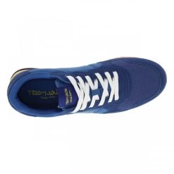 Baskets Basses Teddy Smith En Textile Bleu Jean Rembourré à Semelle Running -Passons à la mode masculine ! 113382 19750ch baskets basses teddy smith en textile bleu jean rembourre a semelle running 05 600x600
