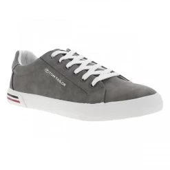 Baskets Basses Tom Tailor En Simili Nubuck Gris à Semelle Vulcanisée -Passons à la mode masculine ! 113419 19795ch baskets basses tom tailor en simili nubuck gris a semelle vulcanisee 02 600x600