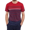 Armor-Lux T-shirt Avec Manches Courtes Et Col Rond Armor Lux Coton Rouge Rayé -Passons à la mode masculine ! 113726 147187vt t shirt avec manches courtes et col rond armor lux coton rouge raye 02 600x600