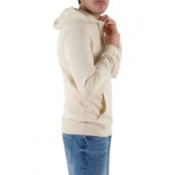 Sweat à Capuche Deeluxe En Coton Avec Manches Longues Beige -Passons à la mode masculine ! 113755 147122vt sweat a capuche deeluxe en coton avec manches longues beige 05 600x600