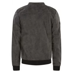 Blouson à Col Motard Avec 4 Poches Zippées Deeluxe Gris -Passons à la mode masculine ! 113759 147118vt blouson a col motard avec 4 poches zippees deeluxe gris 02 600x600