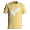 T-shirt Avec Manches Courtes Et Col Rond Kaporal Jaune -Passons à la mode masculine ! 113857 146931vt t shirt avec manches courtes et col rond kaporal jaune 01 600x600