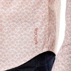 Chemise Avec Manches Longues Et Col Américain Kaporal Coton Biologique Pêche -Passons à la mode masculine ! 113875 146913vt chemise avec manches longues et col americain kaporal coton biologique peche 04 600x600