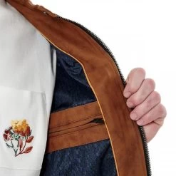 Veste Perfecto Avec Manches Longues Et Col Boutonné Kaporal Camel -Passons à la mode masculine ! 113880 146908vt veste perfecto avec manches longues et col boutonne kaporal camel 03 600x600