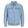 Blouson En Jean Avec Manches Longues Et Col Français Jack & Jones Coton Bleu -Passons à la mode masculine ! 113957 146807vt blouson en jean avec manches longues et col francais jack et jones coton bleu 01 600x600