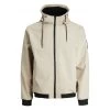 Blouson Avec Manches Longues Et Col à Capuche Jack & Jones Beige