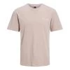 T-shirt Avec Manches Courtes Et Col Rond Jack & Jones Coton Beige