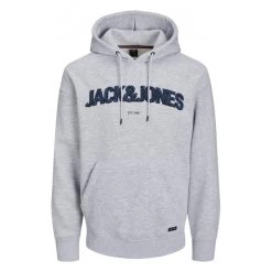 Sweat Avec Manches Longues Et Col à Capuche Jack & Jones Gris