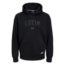 Sweat Avec Manches Longues Et Col à Capuche Jack & Jones Noir