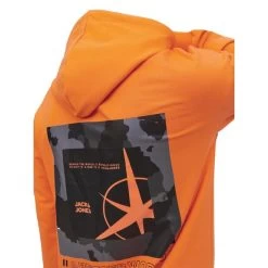 Sweat à Capuche Jack & Jones En Coton Mélangé Orange -Passons à la mode masculine ! 114031 146713vt sweat a capuche jack et jones en coton melange orange 05 600x600