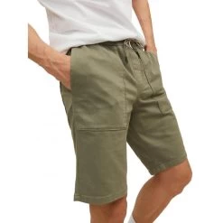 Short Jack & Jones Lewis Coton Kaki -Passons à la mode masculine ! 114074 146670vt short jack et jones lewis coton kaki 03 600x600
