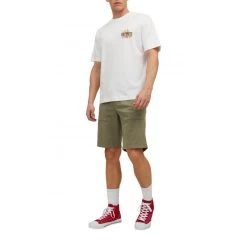 Short Jack & Jones Lewis Coton Kaki -Passons à la mode masculine ! 114074 146670vt short jack et jones lewis coton kaki 06 600x600