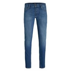 Jean Jack & Jones Liam Coton Biologique Indigo