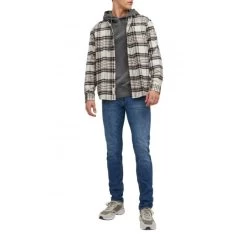 Jean Jack & Jones Liam Coton Biologique Indigo -Passons à la mode masculine ! 114083 146661vt jean jack et jones liam coton biologique indigo 03 600x600