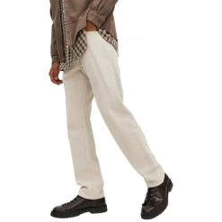 Jean Jack & Jones Chris Coton Mélangé Beige -Passons à la mode masculine ! 114084 146660vt jean jack et jones chris coton melange beige 07 600x600