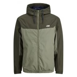 Blouson Avec Manches Longues Et Col à Capuche Jack & Jones Kaki