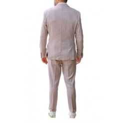 Veste Blazer Avec Manches Longues Et Col Cubain Hafnium Rose -Passons à la mode masculine ! 114288 147839vt veste blazer avec manches longues et col cubain hafnium rose 03 600x600