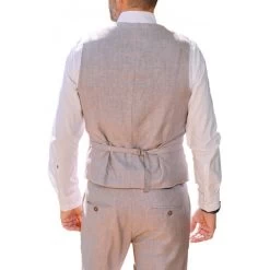 Veste Blazer Avec Manches Longues Et Col Cubain Hafnium Rose -Passons à la mode masculine ! 114288 147839vt veste blazer avec manches longues et col cubain hafnium rose 04 600x600