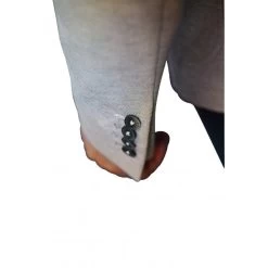 Blazer Avec Manches Longues Et Col Cubain Hafnium Gris Clair -Passons à la mode masculine ! 114291 147836vt blazer avec manches longues et col cubain hafnium gris clair 05 600x600