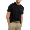 T-shirt Col Rond M.A.G. Corner En Coton Avec Manches Courtes Noir -Passons à la mode masculine ! 114344 147900vt t shirt col rond mag corner en coton avec manches courtes noir 01 600x600