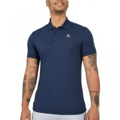 Le Coq Sportif Polo Coq Sportif Coton Avec Manches Courtes Et Col Boutonné Marine -Passons à la mode masculine ! 114463 148355vt polo avec manches courtes et col boutonne coq sportif marine 04 600x600