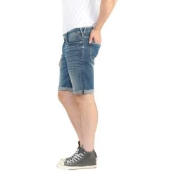 Short Le Temps Des Cerises Coton Indigo -Passons à la mode masculine ! 114660 148096vt short le temps des cerises coton indigo 06 600x600