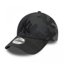 NEW ERA Casquette Nex Era Anthracite à Motif Camouflage, En Coton, New York Yankees 9Forty